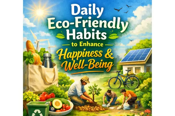 Daily Eco-Friendly Habits to Enhance Happiness and Well-Being