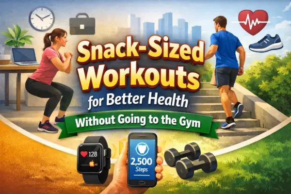 Snack-Sized Workouts for Better Health Without Going to the Gym